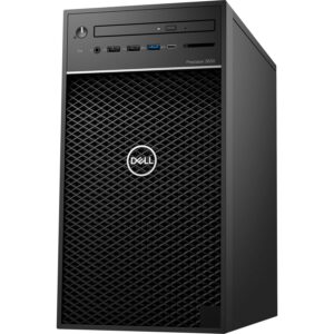 Dell Precision 3630 Tower Workstation Business Desktop, Intel Quad-Core Xeon E-2124G up to 4.5GHz, 64GB DDR4 RAM, 2TB PCIe SSD, DVDRW, NVI-Dia Quadro P2000 5GB, USB WiFi Adapter, Windows 10 Pro