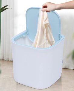 portable washing machine, mini washer small bucket washer compact washer, ideal laundry for camping, rv, dorm, travel, space saving lightweight and easy to carry (white)