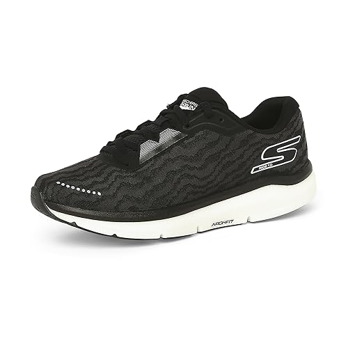 Skechers Women's Go Run Ride 10 Black/White 6 B