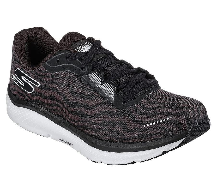 Skechers Women's Go Run Ride 10 Black/White 6.5 B