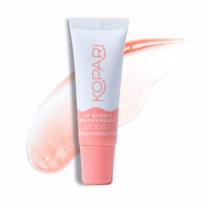 kopari beach peach lip glossy 1 pack