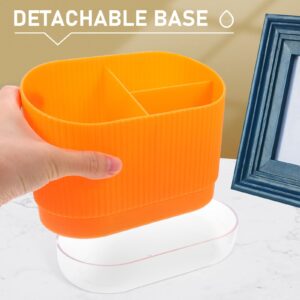 Zerodeko Kitchen Supplies Drain Chopsticks Cage Desk Pp Ceramics Plastic Cutlery Holder