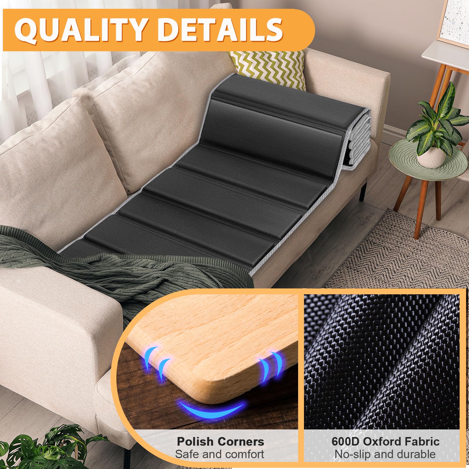 LAVEVE Heavy Duty Sofa Support for Sagging Cushions 20.5''x45'', Thicken Solid Wood Couch Inserts Sofa Cushions Replacement Support Boards Fix Loveseat Extend Sofa Life