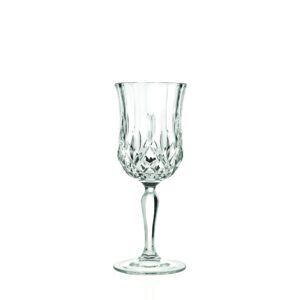 Barski Wine Glass - Goblet - Red Wine - White Wine - Water Glass - Stemmed Glasses - Set of 6 Goblets - Crystal like Glass - 7.75 oz. Beautifully - Cut Crystal - Designed Made in Europe