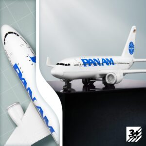 Joylludan Model Planes Panam Model Airplane Plane Aircraft Model for Collection & Gifts