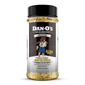 dan-o’s seasoning crunchy | medium bottle | 1 pack (8.9 oz)