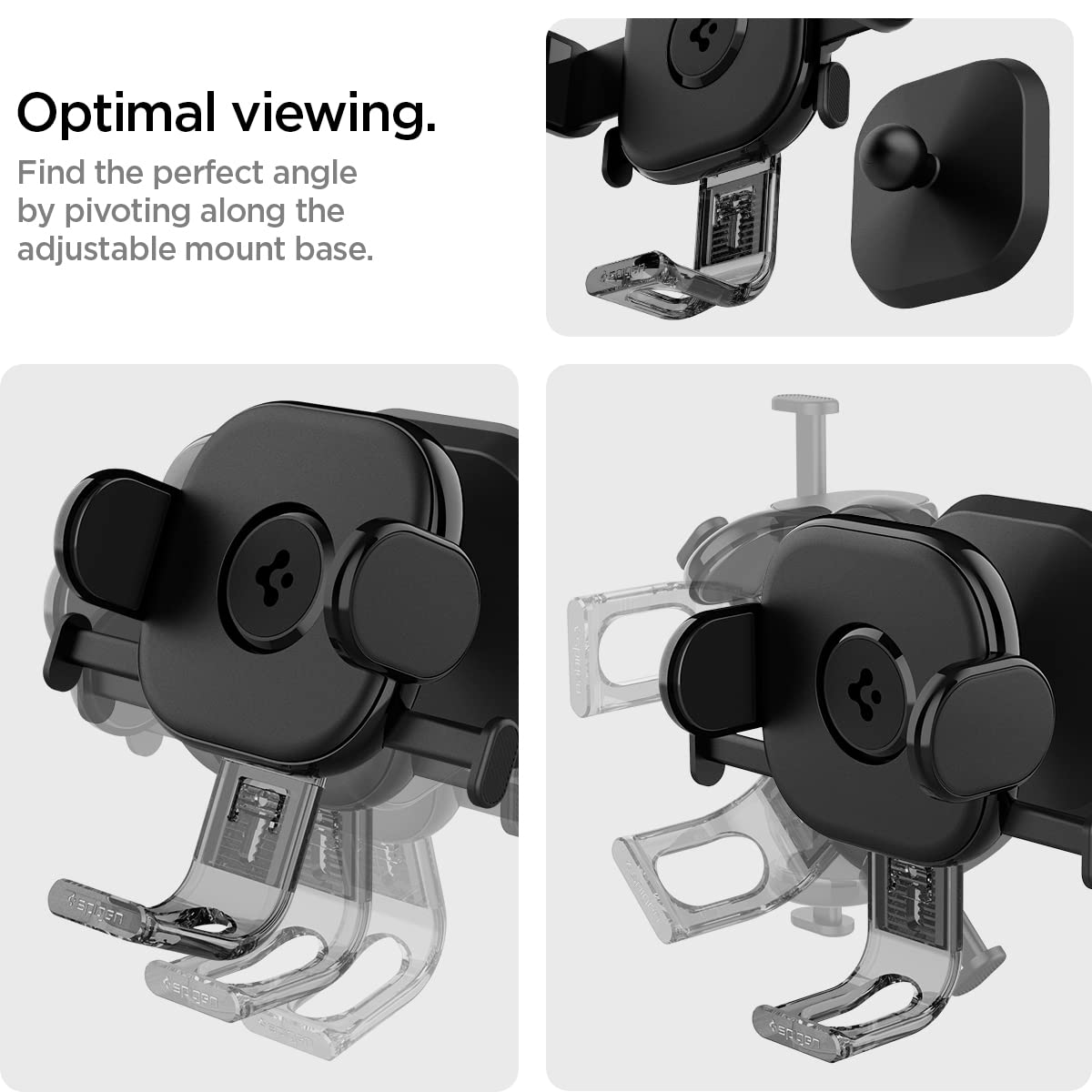 Spigen OneTap Universal Designed for Ioniq 5 2024 2023 2024 Dashboard Car Mount (Magnetically Attaches to Ioniq 5's Dashboard)