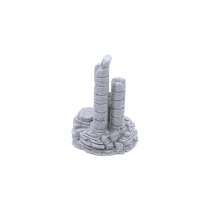 EnderToys Ancient Ruins by Printable Scenery, 3D Printed Tabletop RPG Scenery and Wargame Terrain 28mm Miniatures