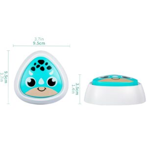 TEMI Touch High Jump Counter for Kids, Kids Growth Chart with Voice Counter from 1-60, Height Chart for Wall, Children Jump Trainer, DIY Stickers, Musical Toys for Boys Girls Kids