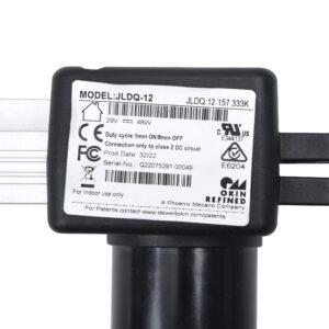 Okin Refined-R Model JLDQ-12 & JLDQ.12.157.333K Power Recliner Motor, Electric Sofa Lift Chair Actuator Replacement Part for JLDQ.12.157.333E/F/G/H/L/P/U/V/W/X/Z