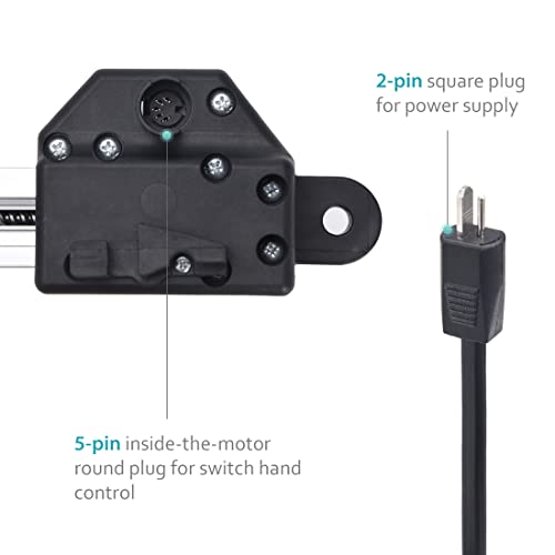 Okin Refined-R Model JLDQ-11 & JLDQ.11.156.333 Power Recliner Motor, Electric Lift Chair Actuator Replacement Part for JLDQ.11.156.333A/D/K/P/Z