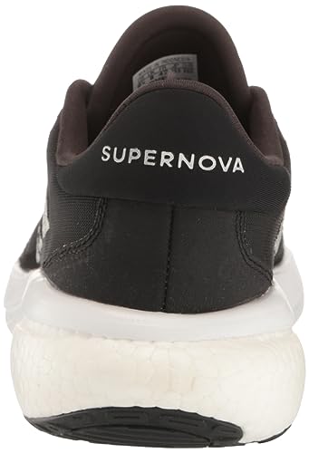 adidas Women's Supernova 3 Sneaker, Core Black/Wonder Silver/White, 8.5