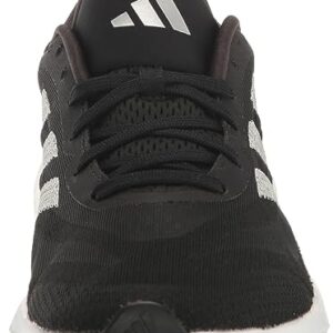 adidas Women's Supernova 3 Sneaker, Core Black/Wonder Silver/White, 8.5