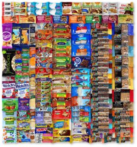 niro assortment | healthy snack box variety pack | 50 count assortment including nature's valley, cliff bars, kind bars, and more | ideal healthy office snacks for adults | delicious and nutritious