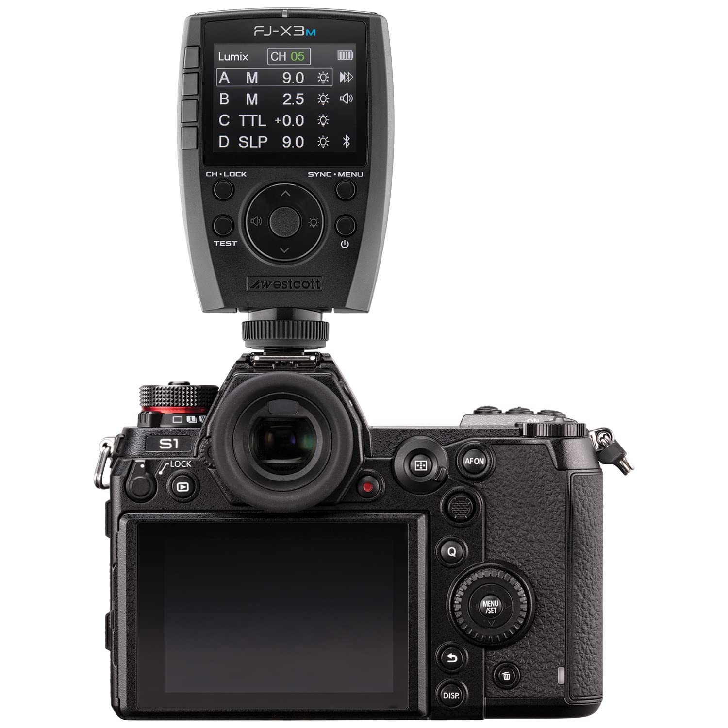 Westcott FJ-X3 M Universal Wireless Flash Trigger with Multi-Brand Camera Mount (Compatible with Canon, Sony, Nikon, Fuji, Panasonic, & Olympus Cameras)