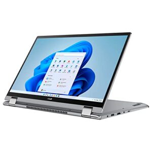 ASUS ZenBook 2 in 1 15.6?FHD Touchscreen Laptop, AMD Ryzen 7 5700U, NVIDIA GeForce Graphics, 8GB DDR4 RAM, 512GB SSD, Windows 11 Home, TWE Mouse Pad, Light Grey - Q508UG