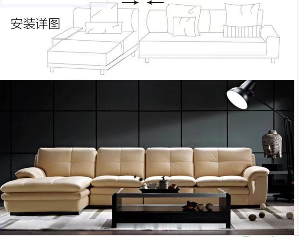 MEICOCO Sectional Sofa Connectors, Universal Sectional Couch Interlocking, Furniture Connector for Sofa, Bed 2 Pair