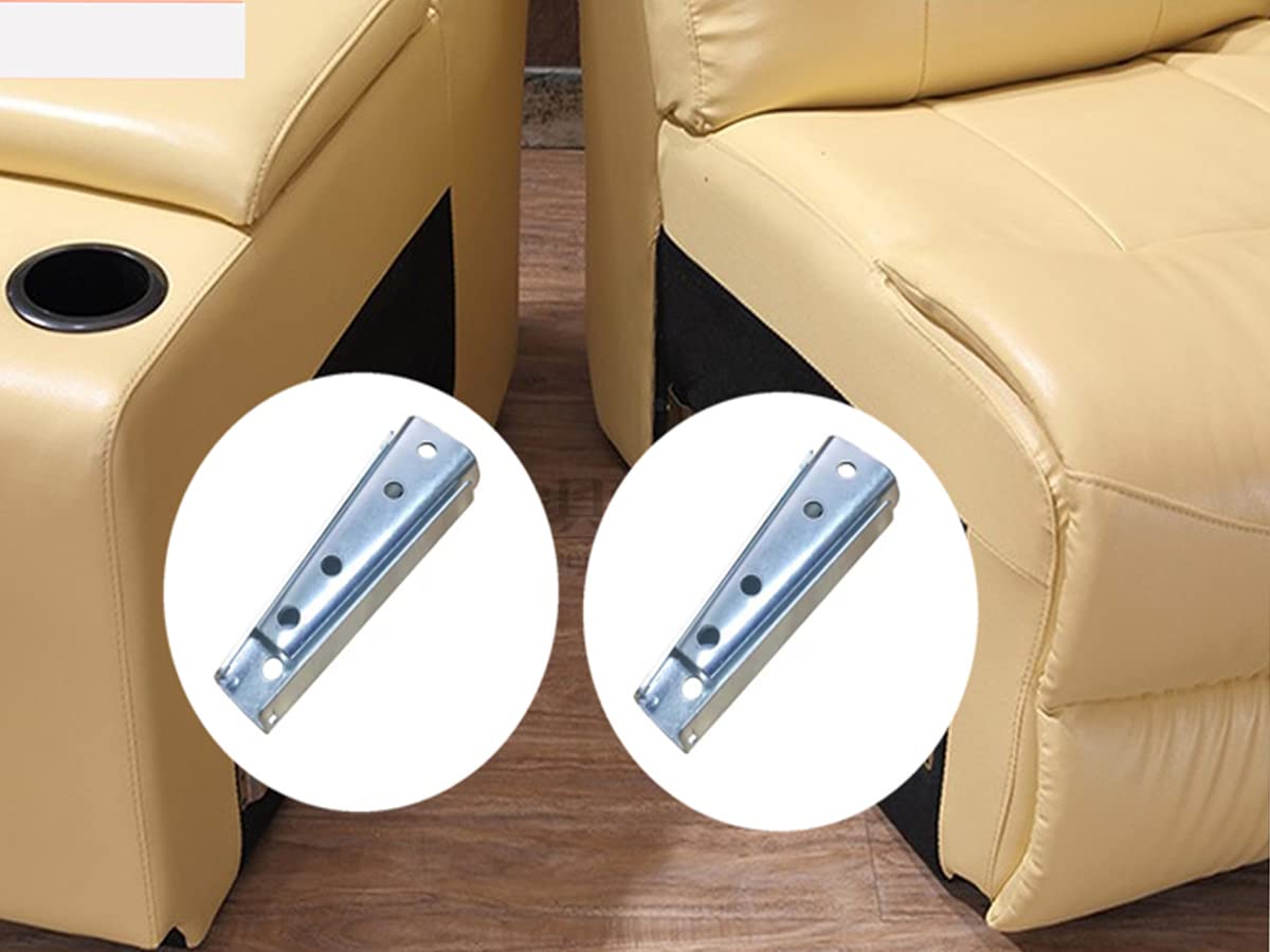 MEICOCO Sectional Sofa Connectors, Universal Sectional Couch Interlocking, Furniture Connector for Sofa, Bed 2 Pair