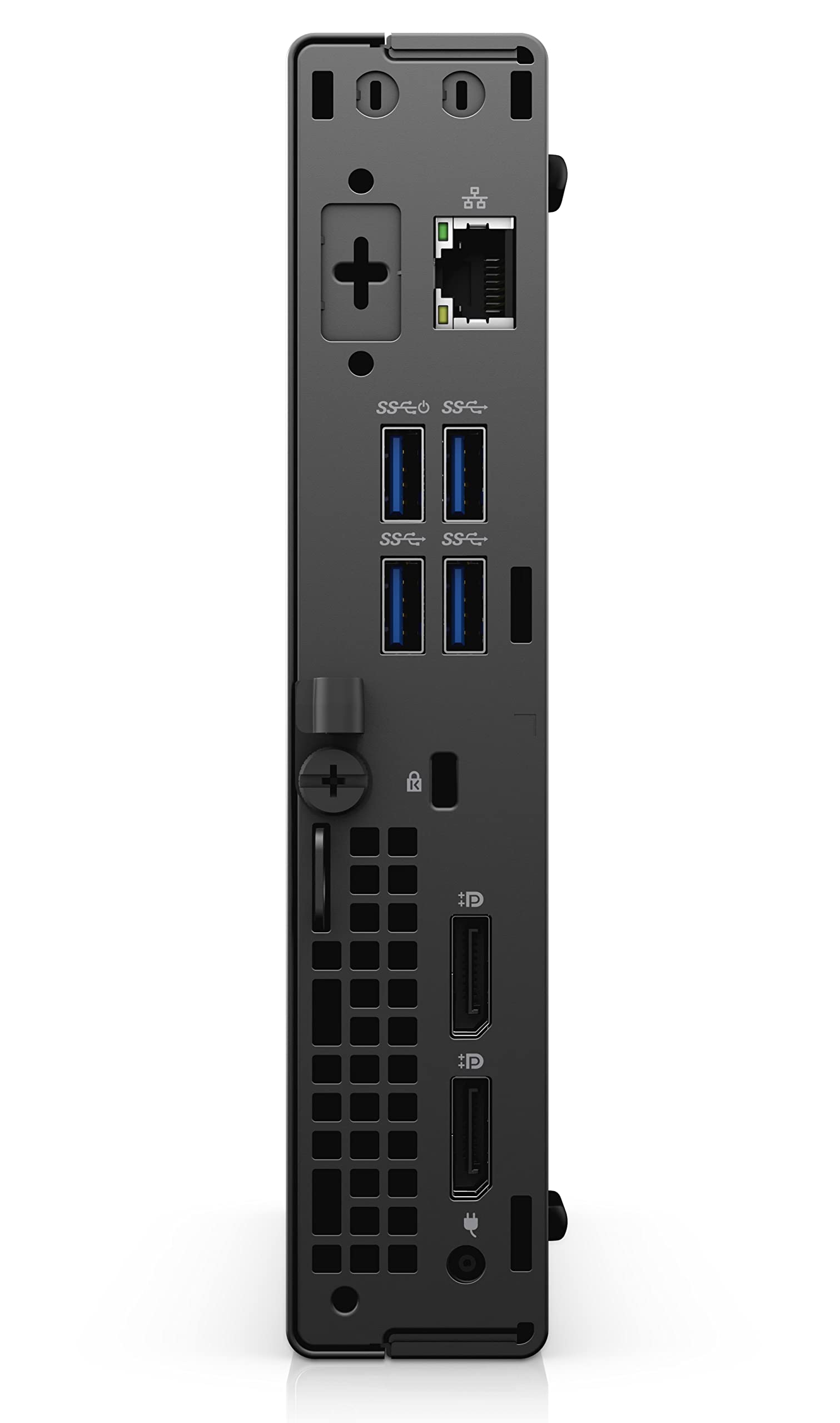 Dell [Windows 11 Pro] OptiPlex 3090 MFF Business Micro Form Factor Desktop, Intel Hexa-Core i5-10500T up to 3.8GHz, 16GB DDR4 RAM, 512GB PCIe SSD, USB WiFi Adapter, RJ-45, Mouse and Keyboard, Black