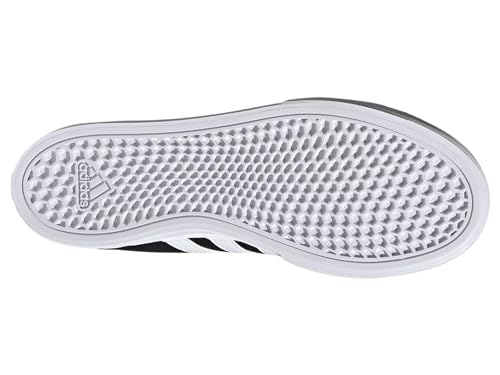 adidas Women's Bravada 2.0 Mid Platform Skate Shoe, Core Black/White/Core Black, 9.5