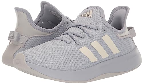 adidas Women's Cloudfoam Pure Sportswear Sneakers, Halo Silver/Orbit Grey/Grey, 8.5