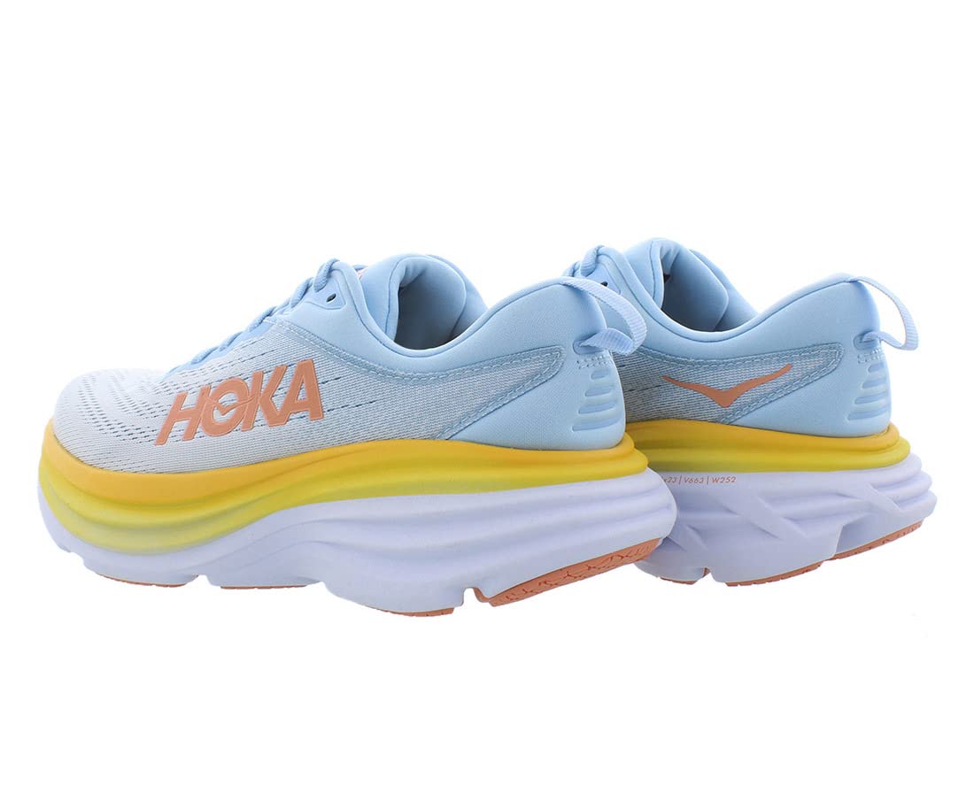 HOKA ONE ONE Bondi 8 Womens Shoes Size 8, Color: Summer Song/Country Air