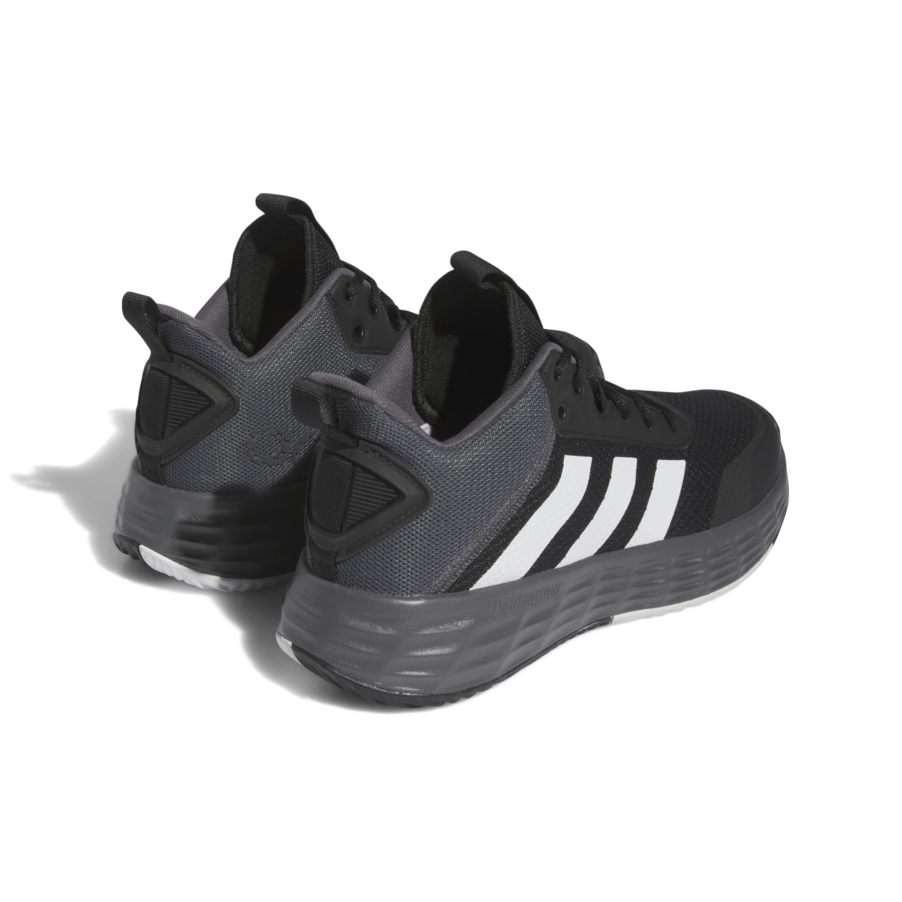 adidas Men's Own The Game 2.0 Sneaker, Core Black/Grey/White, 10.5