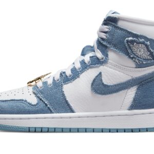 Jordan Womens Air 1 High OG WMNS DM9036 104 Denim - Size 5W