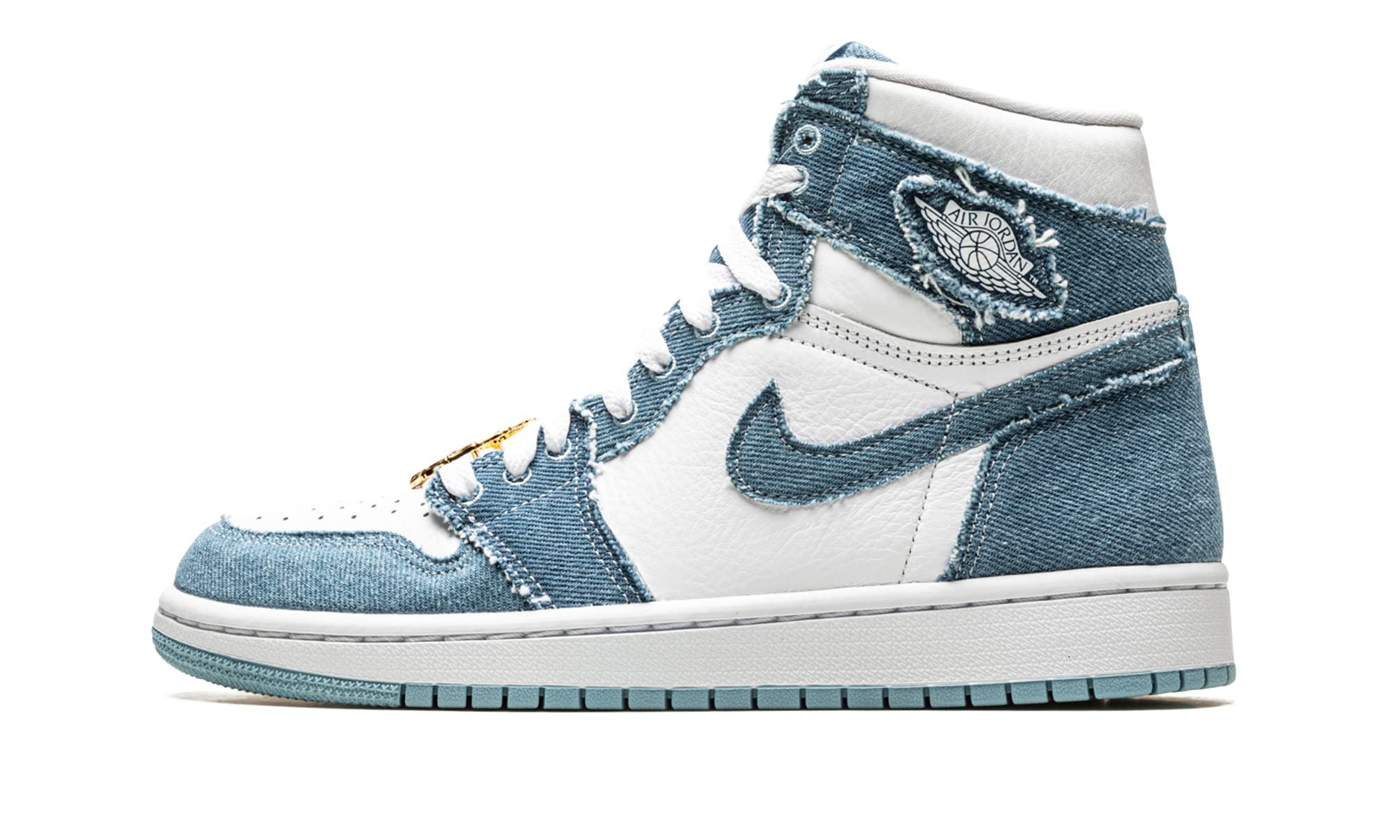 Jordan Womens Air 1 High OG WMNS DM9036 104 Denim - Size 5W