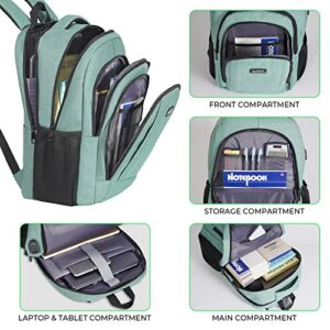 LERASO Laptop Backpack, Green