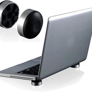 Xirhhur 2 Pcs Laptop Cooling Stand Laptop Cooling Pad Silicone Ball Portable Magnetic Heat Reduction Pad for Laptop