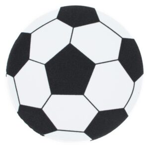 4.3-inch diy foam soccer ball craft cutout