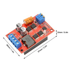 MPPT Solar Panel Controller Module, Solar Charger Module with Reverse Connection Low Power Consumption Battery Charger Module for Lithium Battery, High Power LED