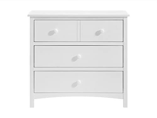 Oxford Baby Universal 3-Drawer Dresser, Barn White