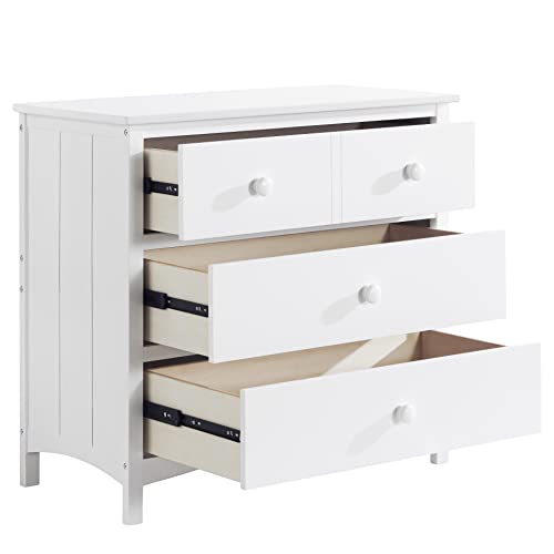 Oxford Baby Universal 3-Drawer Dresser, Barn White