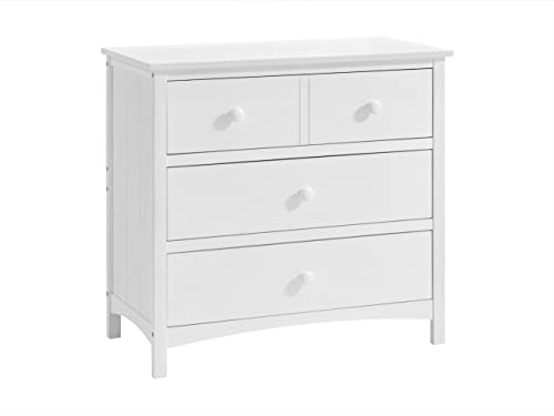 Oxford Baby Universal 3-Drawer Dresser, Barn White