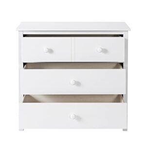 Oxford Baby Universal 3-Drawer Dresser, Barn White