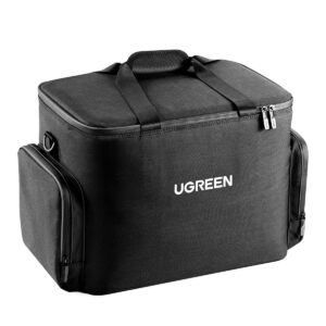 UGREEN Carrying Case Bag for PowerRoam 1200 Portable Power Station Black (Power Station Not Included)