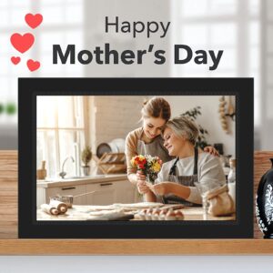 Frameo Digital Picture Frame 10.1 inch Digital Photo Frame with 1920 * 1200 IPS Full HD Touchscreen, 16GB WiFi Digital Picture Frame, Share Photos or Videos Instantly via Frameo App from Anywhere