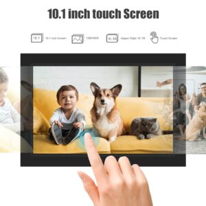 Frameo Digital Picture Frame 10.1 inch Digital Photo Frame with 1920 * 1200 IPS Full HD Touchscreen, 16GB WiFi Digital Picture Frame, Share Photos or Videos Instantly via Frameo App from Anywhere