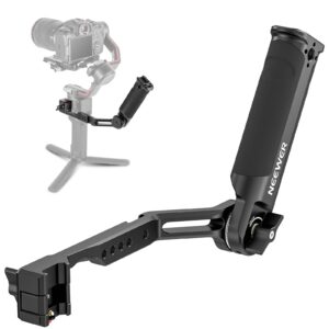 neewer adjustable sling handle grip compatible with dji ronin rs4 rs3 mini rs 3 pro rs 2 rsc 2 gimbal stabilizer for low angle shot, max load 13.2lb, st49