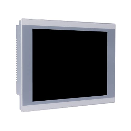 HUNSN 12.1 Inch TFT LED IP65 Industrial Panel PC, 10-Point Projected Capacitive Touch Screen, Intel J6412, Windows 11 Pro or Linux Ubuntu, PW24, HDMI, 2 x LAN, 3 x COM, 16G RAM, 512G SSD