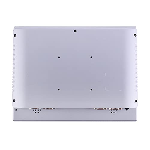 HUNSN 12.1 Inch TFT LED IP65 Industrial Panel PC, 10-Point Projected Capacitive Touch Screen, Intel J6412, Windows 11 Pro or Linux Ubuntu, PW24, HDMI, 2 x LAN, 3 x COM, 16G RAM, 512G SSD