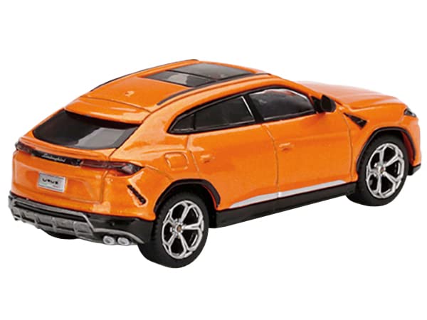 Lambo Urus Arancio Borealis Orange Met w/Sunroof Limited Edition to 2400 Pieces Worldwide 1/64 Diecast Model Car by True Scale Miniatures MGT00360