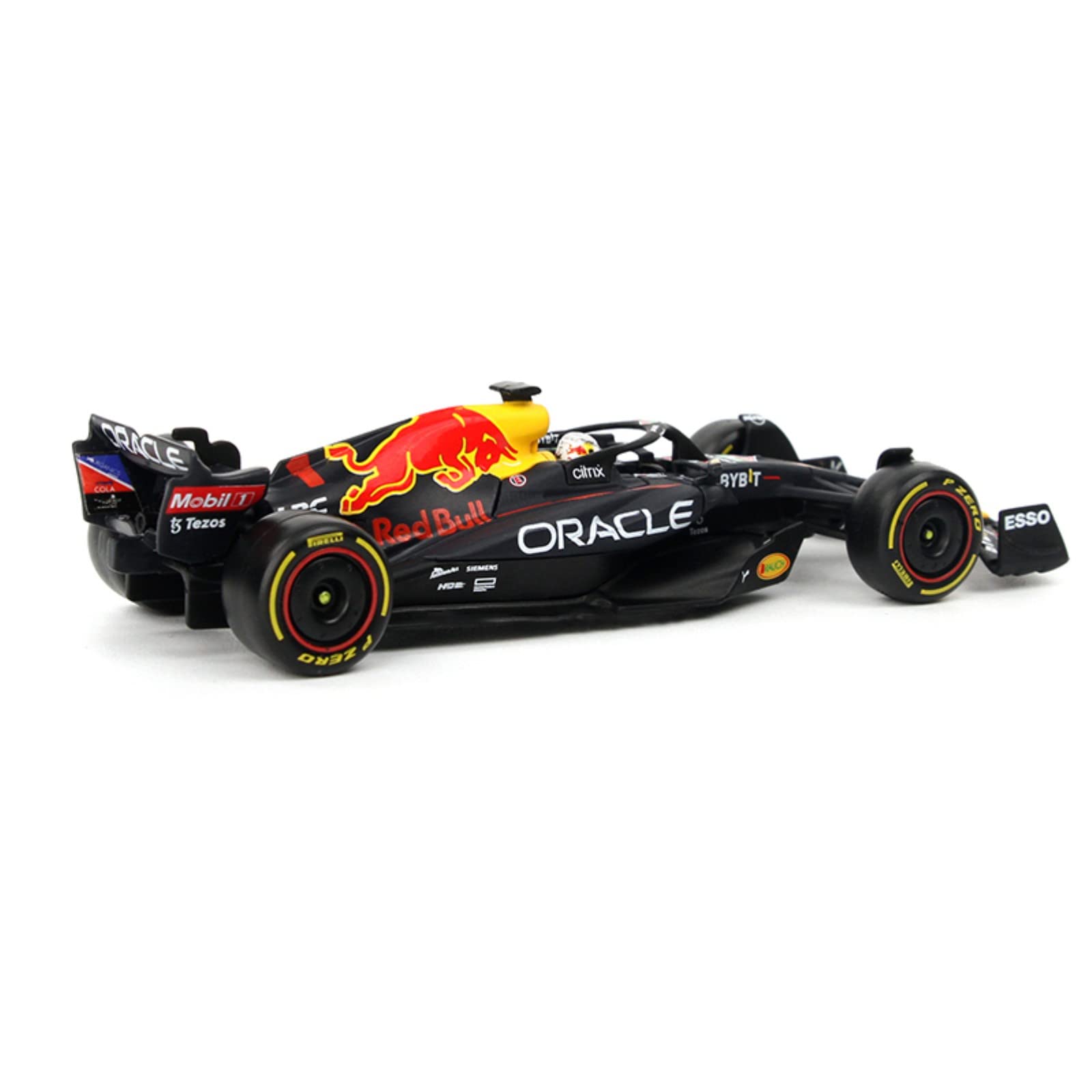 HTLNUZD Bburago 1:43 2022 F1 Champion Racing RB18#1 Formula Max Verstappen 1/43 NO.1 Alloy Car Die Cast Model Toy Collectible (Hardcover Version)