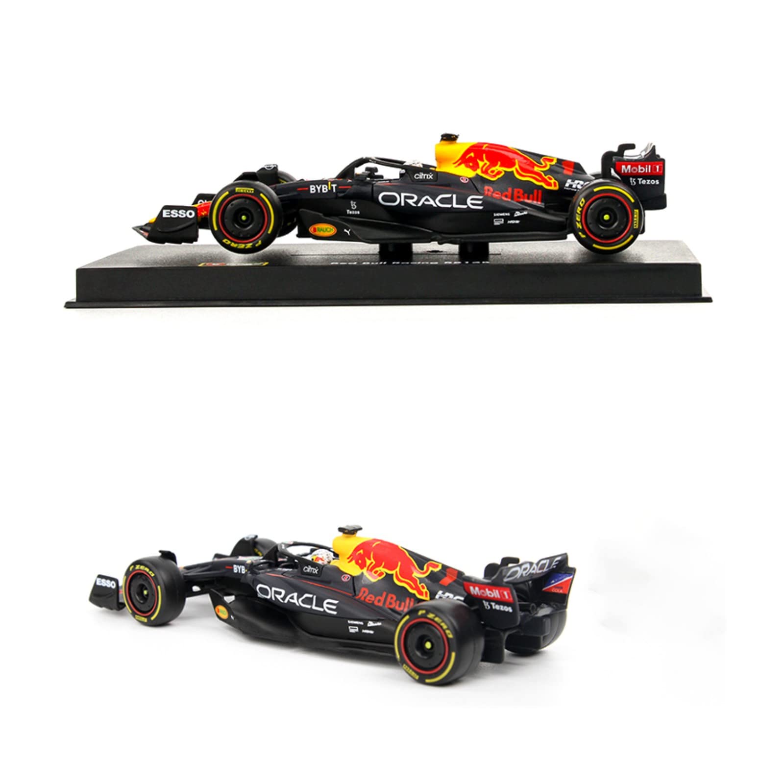 HTLNUZD Bburago 1:43 2022 F1 Champion Racing RB18#1 Formula Max Verstappen 1/43 NO.1 Alloy Car Die Cast Model Toy Collectible (Hardcover Version)