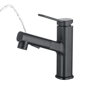 bathroom faucets with pull down sprayer single handle pull out bathroom faucet black bathroom sink faucet stainless steel bathroom faucets suitable for hot and cold water