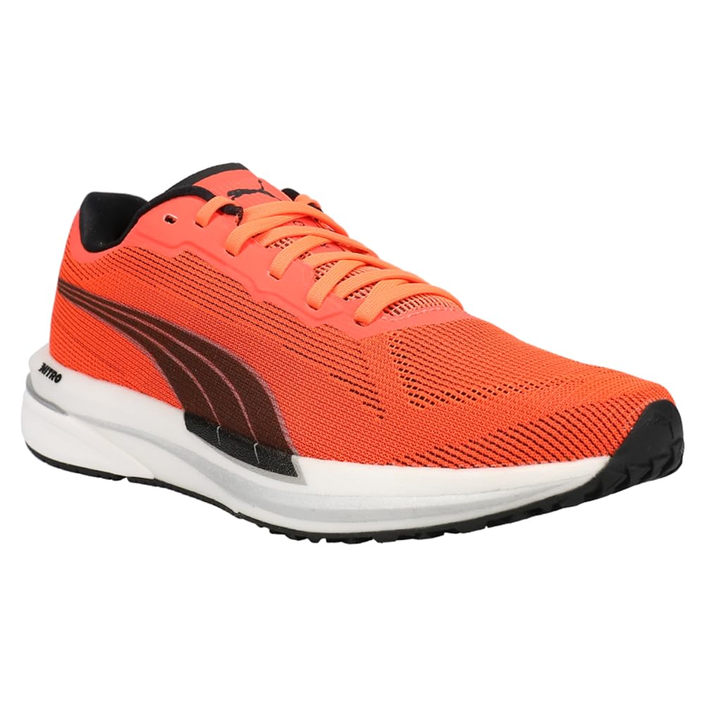 Puma Womens Velocity Nitro Running Sneakers Shoes - Red - Size 7 M