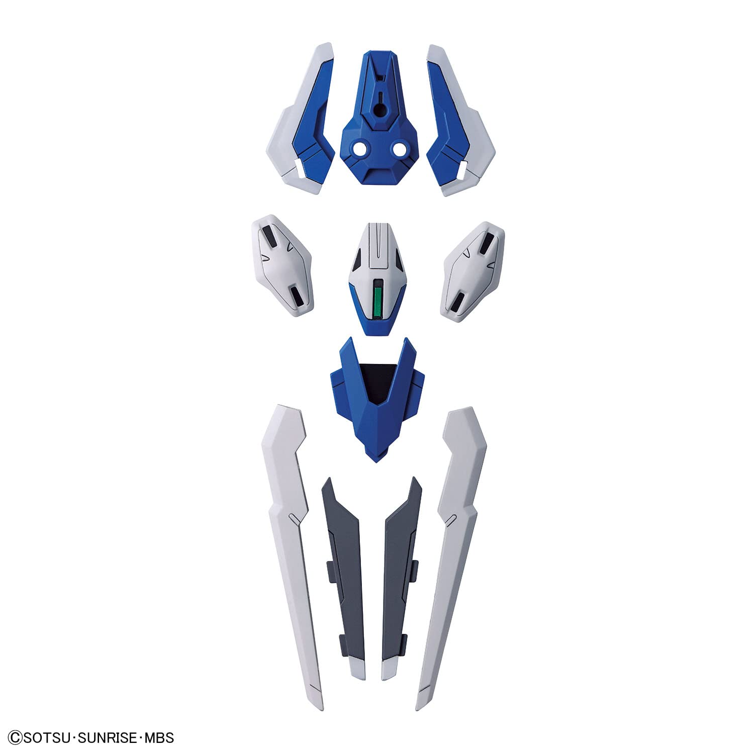 Bandai Hobby - Mobile Suit Gundam: The Witch from Mercury - #19 Gundam Aerial Rebuild, Bandai Spirits HG 1/144 Model Kit,Blue