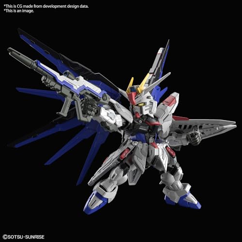 Bandai Hobby - Mobile Suit Gundam Seed - Freedom Gundam, Bandai Spirits Master Grade SD Model Kit